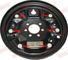 Zubehörsatz Bremsbacken Hinterachse für AUDI SEAT SKODA VW A2 AROSA CORDOBA
