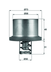 Thermostat Kühlmittel für PORSCHE CAYENNE