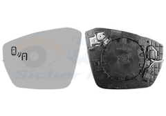 Spiegelglas Außenspiegel rechts für SKODA OCTAVIA III Combi