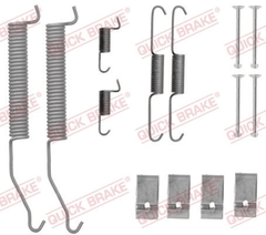 Zubehörsatz Bremsbacken Hinterachse für FORD MAZDA RANGER B-SERIE BT-50 Pick-up
