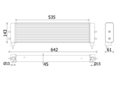 Ölkühler Motoröl für BMW 5 6 Cabriolet Coupe Gran 8 X6