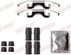 Zubehörsatz Scheibenbremsbelag Vorderachse Hinterachse für MERCEDES-BENZ CLS