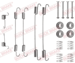 Zubehörsatz Bremsbacken Hinterachse für CITROËN LADA MERCEDES-BENZ NISSAN