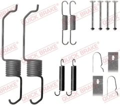 Zubehörsatz Bremsbacken Hinterachse für FORD MAZDA MAVERICK 626 V Hatchback