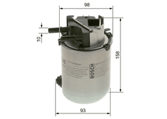 Kraftstofffilter für NISSAN QASHQAI / +2 I VAN