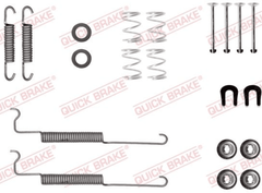 Zubehörsatz Bremsbacken Hinterachse für CHEVROLET SSANGYONG AVEO Stufenheck