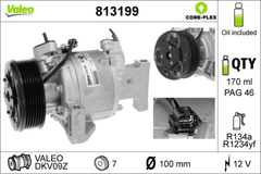 Kompressor Klimaanlage für RENAULT SMART TWINGO III FORFOUR Schrägheck FORTWO
