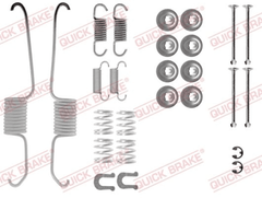 Zubehörsatz Bremsbacken Hinterachse für TOYOTA VW HILUX V Pick-up VI HIACE IV