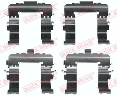 Zubehörsatz Scheibenbremsbelag Vorderachse für FORD SUBARU MONDEO IV LEGACY V