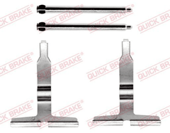 Zubehörsatz Scheibenbremsbelag Hinterachse für MERCEDES-BENZ C-KLASSE