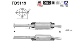 Ruß Partikelfilter Abgasanlage für FORD C-MAX II FOCUS III Stufenheck Turnier