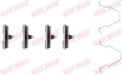 Zubehörsatz Scheibenbremsbelag Hinterachse für MAZDA FORD USA 626 IV Hatchback