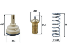 Thermostat Kühlmittel für AUDI SEAT SKODA VW A1 Sportback ALHAMBRA IBIZA IV SC