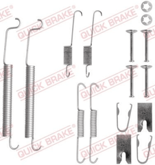 Zubehörsatz Bremsbacken Hinterachse für HONDA ACCORD VI Hatchback
