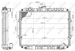 Kühler Motorkühlung für MITSUBISHI L200