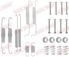 Zubehörsatz Bremsbacken Hinterachse für AUDI SEAT SKODA VW 80 B2 Stufenheck A2