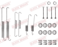 Zubehörsatz Bremsbacken Hinterachse für CITROËN RENAULT VOLVO DACIA XSARA Coupe