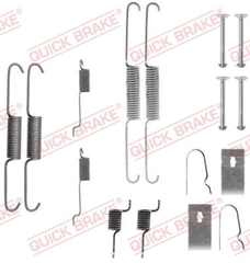 Zubehörsatz Bremsbacken Hinterachse für NISSAN ALMERA II Hatchback PRIMERA