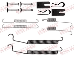 Zubehörsatz Bremsbacken Hinterachse für MITSUBISHI SMART COLT VI FORFOUR