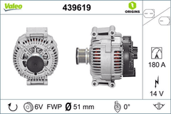 Lichtmaschine Generator für MERCEDES-BENZ SPRINTER 3-t Kasten 3,5-t