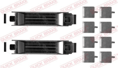 Zubehörsatz Scheibenbremsbelag Vorderachse für AUDI SKODA A4 Allroad B9 Avant