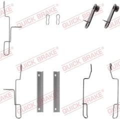 Zubehörsatz Scheibenbremsbelag Vorderachse für CITROËN PEUGEOT AX BX Break ZX