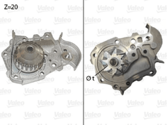 Wasserpumpe Motorkühlung für RENAULT DACIA CLIO II KANGOO / GRAND LOGAN I Kombi