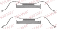 Zubehörsatz Scheibenbremsbelag Vorderachse für CITROËN FORD PEUGEOT SEAT VW C4