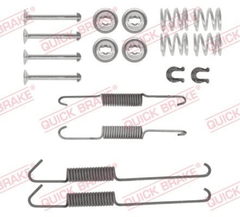 Zubehörsatz Bremsbacken Hinterachse für RENAULT SUZUKI TOYOTA ZOE CELERIO IQ