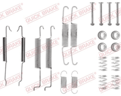 Zubehörsatz Bremsbacken Hinterachse für AUDI SEAT SKODA VW 80 B3 Stufenheck A2