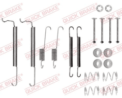 Zubehörsatz Bremsbacken Hinterachse für OPEL ASCONA C CC KADETT D Caravan E