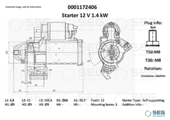 Anlasser Starter für BMW 1 Cabriolet 2 Coupe 3 Gran Turismo Touring 4 5