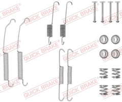Zubehörsatz Bremsbacken Hinterachse für CITROËN PEUGEOT XSARA Coupe ZX 205 I