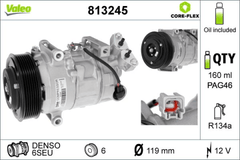 Kompressor Klimaanlage für RENAULT GRAND SCÉNIC III MEGANE Schrägheck Coupe