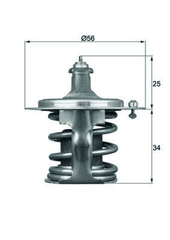 Thermostat Kühlmittel für SUBARU FORESTER IMPREZA Stufenheck Station Wagon