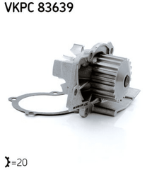 Wasserpumpe Motorkühlung für CITROËN FIAT LANCIA PEUGEOT SUZUKI TOYOTA BERLINGO