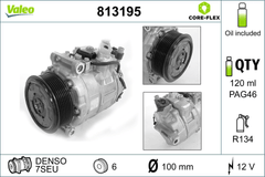 Kompressor Klimaanlage für MERCEDES-BENZ C-KLASSE Sportcoupe T-Model CLK