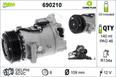 Kompressor Klimaanlage für OPEL VAUXHALL ASTRA J Caravan GTC Stufenheck CASCADA