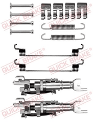 Zubehörsatz Bremsbacken Hinterachse für FIAT FORD 500 C PANDA / CLASSIC PUNTO