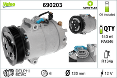 Kompressor Klimaanlage für OPEL ASTRA J Caravan GTC Stufenheck MERIVA B