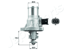 Thermostat Kühlmittel für ALFA ROMEO FIAT OPEL CHEVROLET 159 Sportwagon CROMA