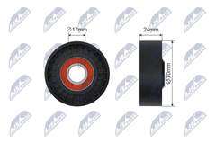 Spannrolle Keilrippenriemen für VOLVO S60 I S80 V70 II XC70 Cross Country XC90