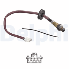 Lambdasonde für MITSUBISHI SMART COLT VI CZC Cabriolet FORFOUR