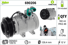 Kompressor Klimaanlage für HYUNDAI KIA SANTA FÉ I TRAJET XG Kasten/SUV