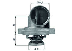 Thermostat Kühlmittel für MERCEDES-BENZ V-KLASSE Kasten VITO Bus