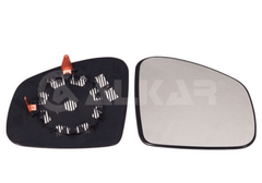 Spiegelglas Außenspiegel rechts für RENAULT SMART TWINGO III FORFOUR Schrägheck