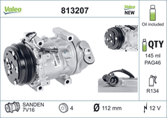 Kompressor Klimaanlage für CITROËN FIAT IVECO PEUGEOT JUMPER II Kasten