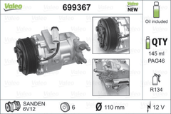 Kompressor Klimaanlage für OPEL SUZUKI AGILA COMBO Tour CORSA C MERIVA A