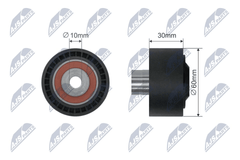 Spannrolle Keilriemen für CITROËN FIAT PEUGEOT TOYOTA BERLINGO / FIRST