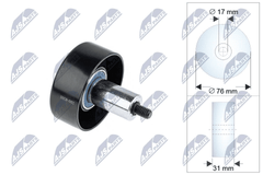 Spannrolle Keilrippenriemen für CHRYSLER DODGE GMC MAZDA CHEVROLET FORD USA